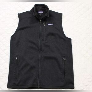 Patagonia Better Sweater Black Vest Men XL or Women 2XL
